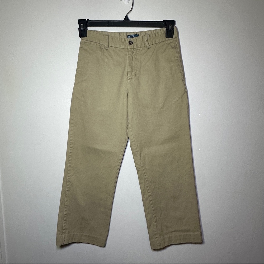 Boys Classic Polo by Ralph Lauren Khaki Chinos Pants Size 14 Holidays Easter